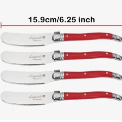 Tom Küche & Esszimmer-Regenbogen-Buttermesser – Bunter Aufstrich für Frühstücksdessert