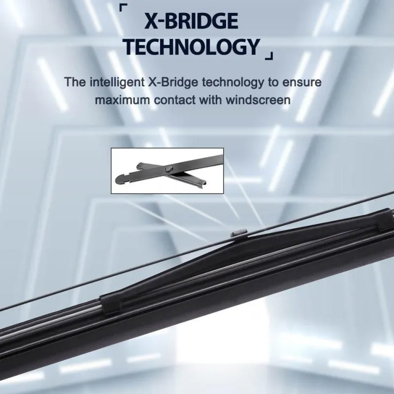 Wild u0026 Free Gear Autopflege|Autozubehör-Regenbogen-Scheibenwischerblatt - Buntes Autozubehör