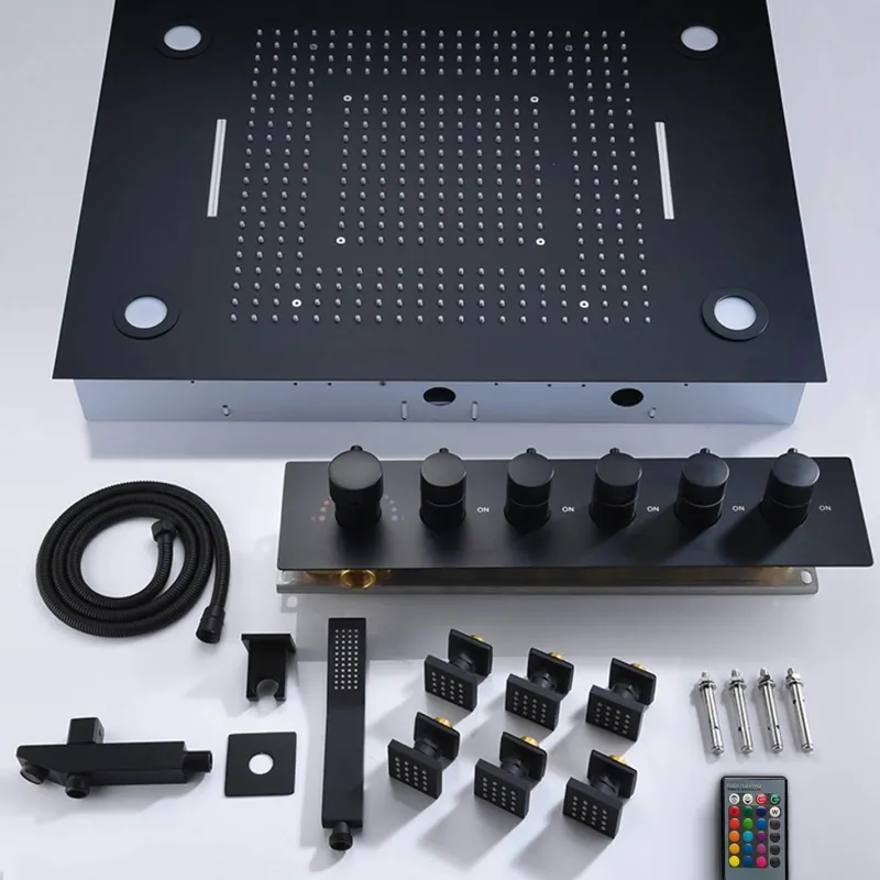 The Blissful Bath Badezimmer-Regenduschsystem – Eleganter, entspannender Duschkopf