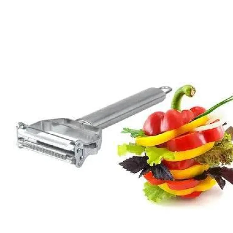 Tom Küche & Esszimmer-Reibe aus Edelstahl – Multifunktionswerkzeug für Obst und Gemüse