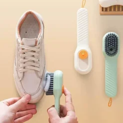 Tom Küche & Esszimmer-Reinigungsbürste mit weichen Borsten und langem Griff für Schuhe, Kleidung und Bretter – vielseitiges Mehrzweckwerkzeug