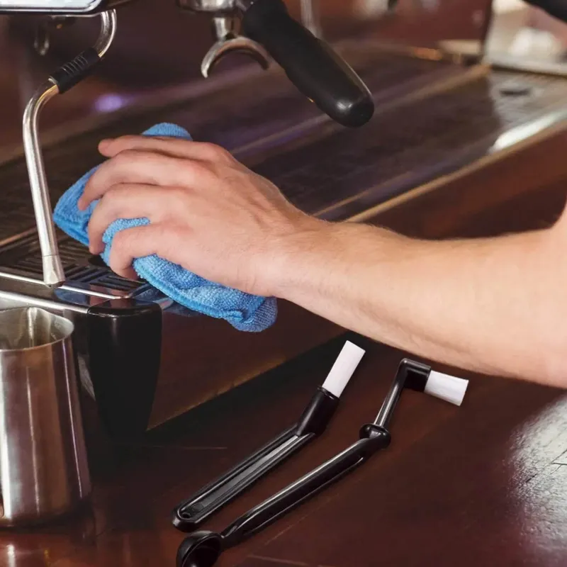 Tom Küche & Esszimmer-Reinigungsset für Espressomaschinen – Bürstenlöffel-Set