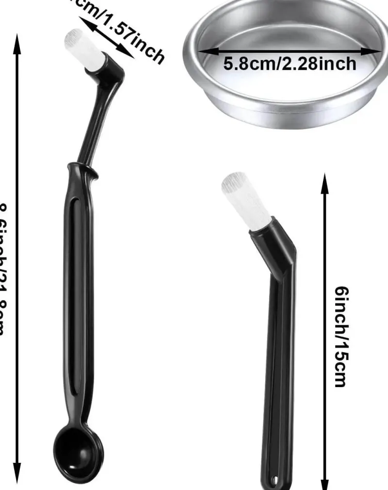 Tom Küche & Esszimmer-Reinigungsset für Espressomaschinen – Bürstenlöffel-Set