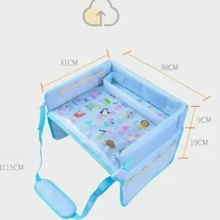 Wild u0026 Free Gear Autozubehör|Automobilindustrie-Reise-Auto-Knietablett für Kleinkinder – All-in-One-Aktivitätstablett für Kinder