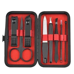 PureGlow Männerpflege|Frauenpflege-Reise-Nagelpflegeset - Maniküre-Pediküre-Set