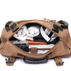 Decor Taschen & Geldbörsen-Reiserucksack aus Segeltuch für Herren – multifunktionale Outdoor-Abenteuertasche