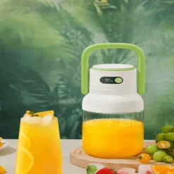 Trail u0026 Beyond Camping Im Freien|Küche & Esszimmer-Reise-Smoothie-Mixer – Kabelloser Kompaktmixer mit 12 Klingen