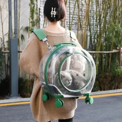 Furendo Haustierzubehör|Reinigungswerkzeuge Für Haustiere-Reisetasche für Haustiere – Hop Nest Koffer für Haustiere