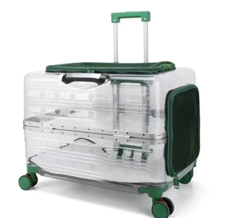 Furendo Haustierzubehör|Reinigungswerkzeuge Für Haustiere-Reisetasche für Haustiere – Hop Nest Koffer für Haustiere