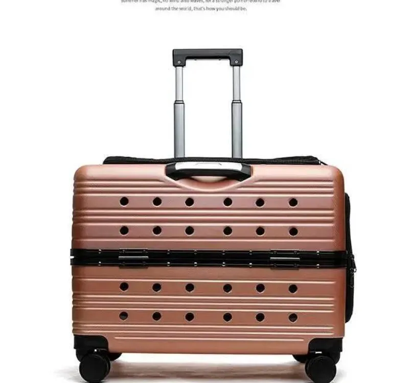 Furendo Haustierzubehör|Reinigungswerkzeuge Für Haustiere-Reisetasche für Haustiere – Hop Nest Koffer für Haustiere