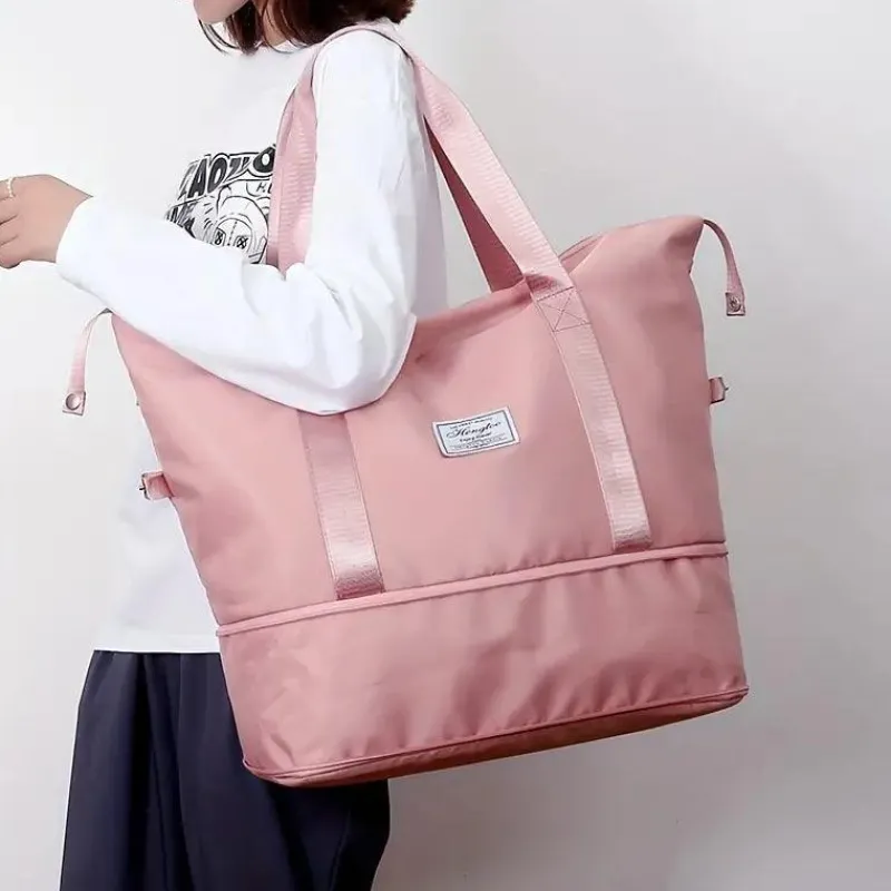 BagAura Taschen & Geldbörsen-Reisetasche zum Mitnehmen – Wasserdichte Sporttasche aus Nylon