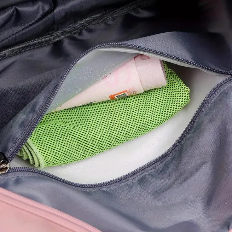 BagAura Taschen & Geldbörsen-Reisetasche zum Mitnehmen – Wasserdichte Sporttasche aus Nylon
