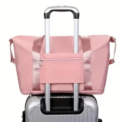 BagAura Taschen & Geldbörsen-Reisetasche zum Mitnehmen – Wasserdichte Sporttasche aus Nylon