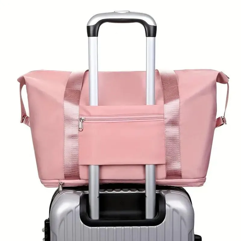 BagAura Taschen & Geldbörsen-Reisetasche zum Mitnehmen – Wasserdichte Sporttasche aus Nylon