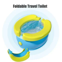 Kinder Wilderness Haven Kinderwagen & Zubehör|Outdoor-Artikel-Reisetöpfchen für Kleinkinder – Tragbarer Toilettensitz für Kinder