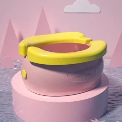 Kinder Wilderness Haven Kinderwagen & Zubehör|Outdoor-Artikel-Reisetöpfchen für Kleinkinder – Tragbarer Toilettensitz für Kinder