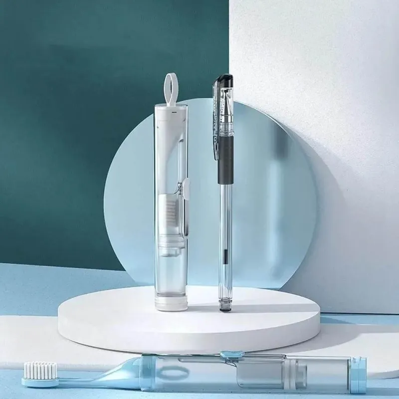 The Blissful Bath Badezimmer-Reise-Zahnpastaspender-Zahnbürstenset - All-in-One-Kit