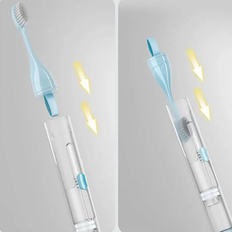 The Blissful Bath Badezimmer-Reise-Zahnpastaspender-Zahnbürstenset - All-in-One-Kit