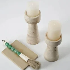 Scented Serenity Wohndeko-Renato Kerzenhalter-Set – Elegante Akzente für die Inneneinrichtung