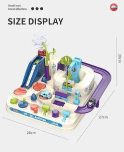 The Decor Haven Babyspielzeug-Rennwagen-Spielzeugset – Lernspielset für Kinder