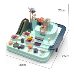 The Decor Haven Babyspielzeug-Rennwagen-Spielzeugset – Lernspielset für Kinder