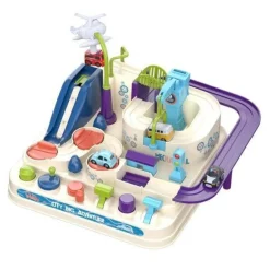 The Decor Haven Babyspielzeug-Rennwagen-Spielzeugset – Lernspielset für Kinder