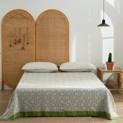 Wrap u0026 Relax Bettzeug-Retro Chinesische Baumwoll-Überwurfdecke - Stilvoller Sofa-Bettbezug