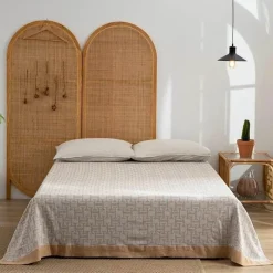 Wrap u0026 Relax Bettzeug-Retro Chinesische Baumwoll-Überwurfdecke - Stilvoller Sofa-Bettbezug