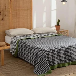 Wrap u0026 Relax Bettzeug-Retro Chinesische Baumwoll-Überwurfdecke - Stilvoller Sofa-Bettbezug