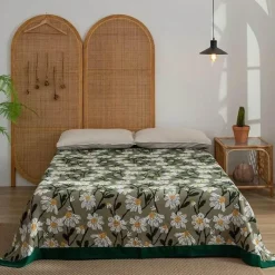 Wrap u0026 Relax Bettzeug-Retro Chinesische Baumwoll-Überwurfdecke - Stilvoller Sofa-Bettbezug