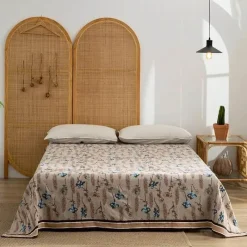 Wrap u0026 Relax Bettzeug-Retro Chinesische Baumwoll-Überwurfdecke - Stilvoller Sofa-Bettbezug