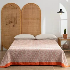 Wrap u0026 Relax Bettzeug-Retro Chinesische Baumwoll-Überwurfdecke - Stilvoller Sofa-Bettbezug