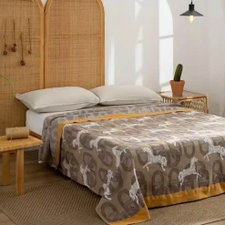 Wrap u0026 Relax Bettzeug-Retro Chinesische Baumwoll-Überwurfdecke - Stilvoller Sofa-Bettbezug