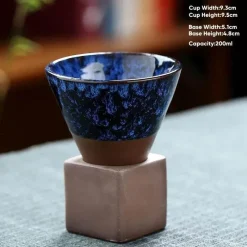 Plates u0026 More Küche & Esszimmer-Retro Japanische Keramik-Kaffeetasse - Handgefertigte Teetasse aus Porzellan