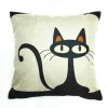 Cozy Haven Bettzeug-Retro Katzen Kissenbezug - Niedlicher Bezug mit Katzenmuster