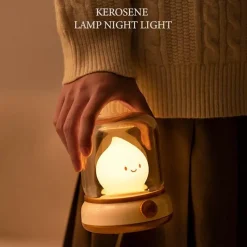 Illuminate Home Beleuchtung-Retro LED Nachtlicht - Vintage Kleine Lampe