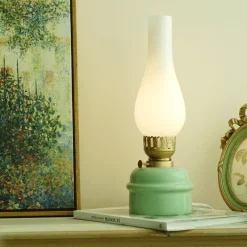 Bright Accents Beleuchtung-Retro Petroleum Tischlampe - Beleuchtung im Vintage Stil