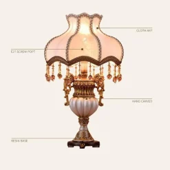 Illuminate Home Beleuchtung-Retro Tischlampe - Vintage Akzentlicht