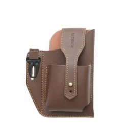 Herren Heritage Threads Taschen & Geldbörsen|Herrenbekleidung-Retro-Gürteltasche aus Leder – Multifunktionaler Telefonhalter