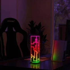 The Light Loft Beleuchtung-RGB LED Farbwechsel Würfel Tischlampe - Nachtlicht