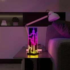 The Light Loft Beleuchtung-RGB LED Farbwechsel Würfel Tischlampe - Nachtlicht
