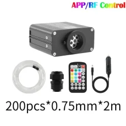 The Decor Haven Autozubehör|Automobilindustrie-RGB-Glasfaser-Deckenleuchte – Stimmungsvolle Atmosphärenbeleuchtung