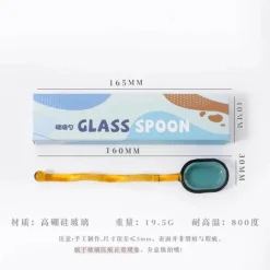 Plates u0026 More Küche & Esszimmer-Rührlöffel aus Glas – ideal für Getränke und Säfte