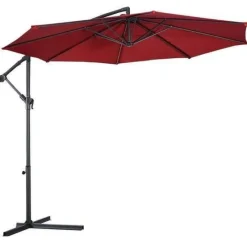 Nomad Gear Camping Im Freien|Outdoor-Artikel-Riesiger Hängeschirm für den Außenbereich – UV-beständiger Terrassenschirm