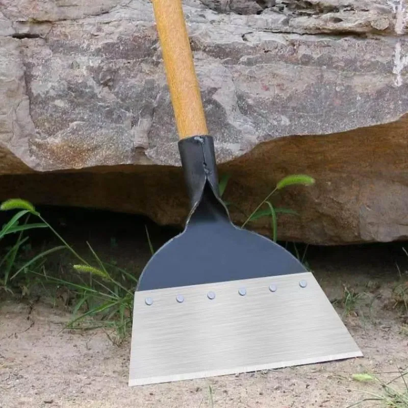 The Outdoor Vault Outdoor-Artikel|Heimwerkzeuge-Robuste Gartenschaufel aus Stahl – Multifunktionales Reinigungswerkzeug