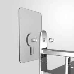 Comfort u0026 Style Gadgets Für Zuhause-Robuste transparente selbstklebende Kleiderbügel – 10 Stück stanzfreie Wandhaken