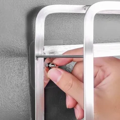 Comfort u0026 Style Gadgets Für Zuhause-Robuste transparente selbstklebende Kleiderbügel – 10 Stück stanzfreie Wandhaken