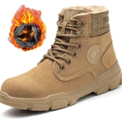 Damen Wilderness Haven Herrenschuhe|Damenschuhe-Robuste Winter-Sicherheitsstiefel für das Militär