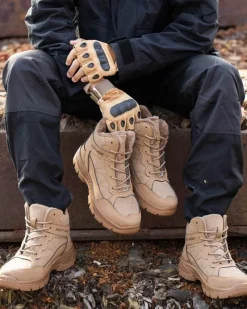 Damen Wilderness Haven Herrenschuhe|Damenschuhe-Robuste Winter-Sicherheitsstiefel für das Militär