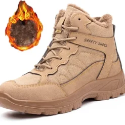 Damen Wilderness Haven Herrenschuhe|Damenschuhe-Robuste Winter-Sicherheitsstiefel für das Militär